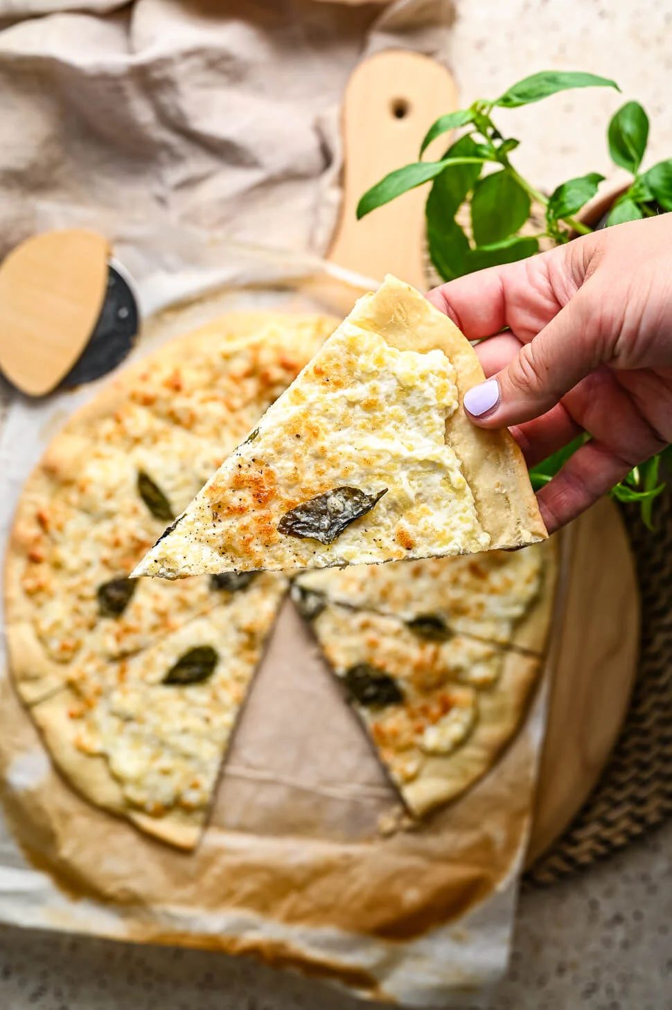Pizza bianca (witte pizza) 3 Pizza bianca